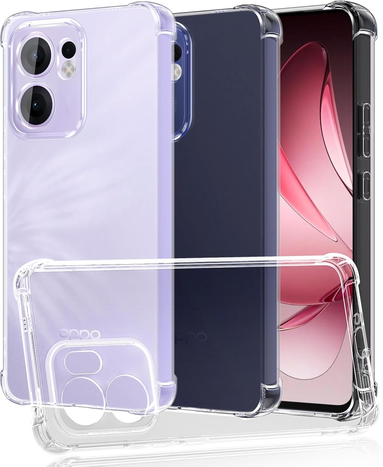Oppo Reno 13 F 4G 5G Case Clear Phone Cover