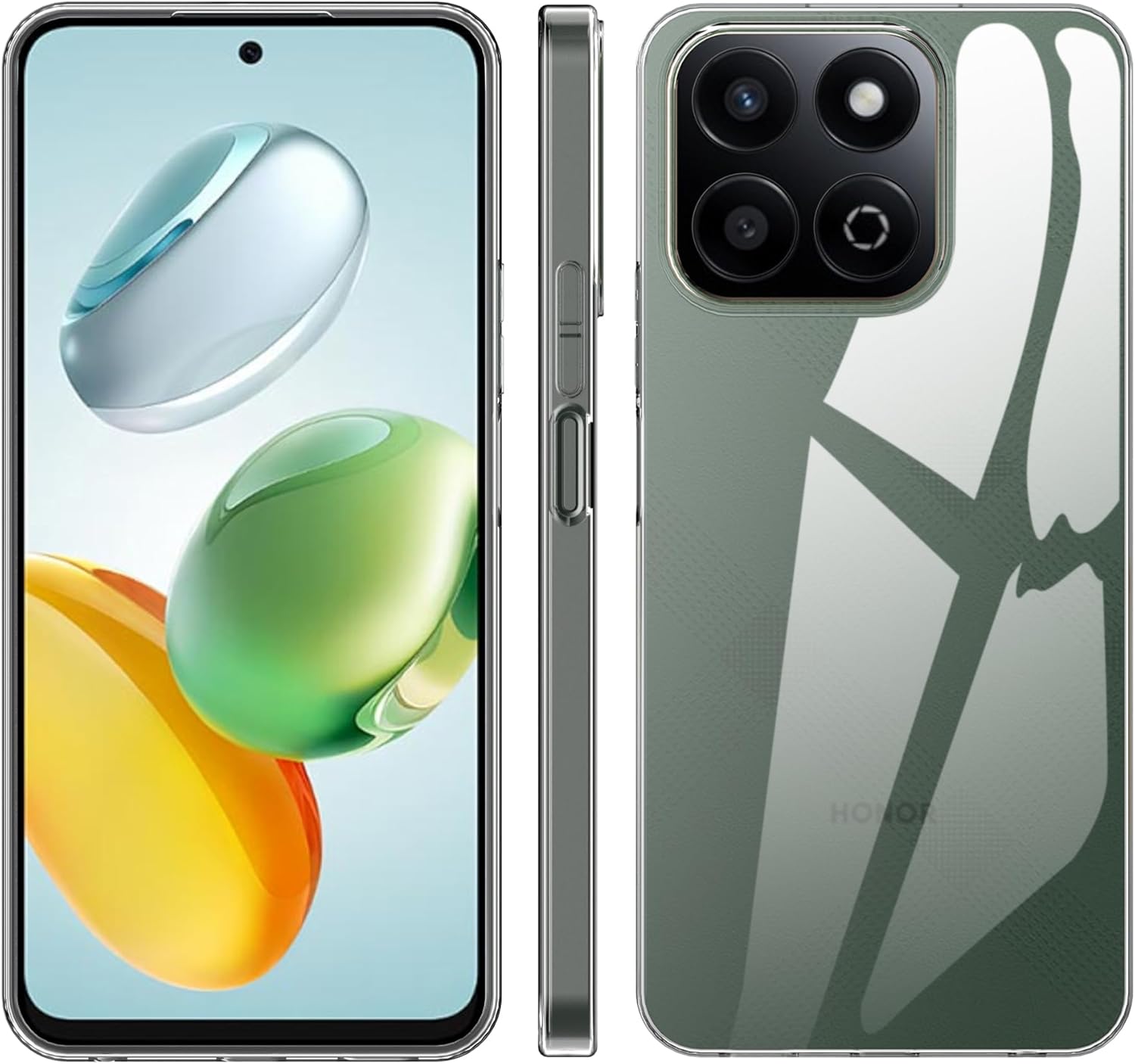 Honor X6c Case Clear Phone Gel Cover