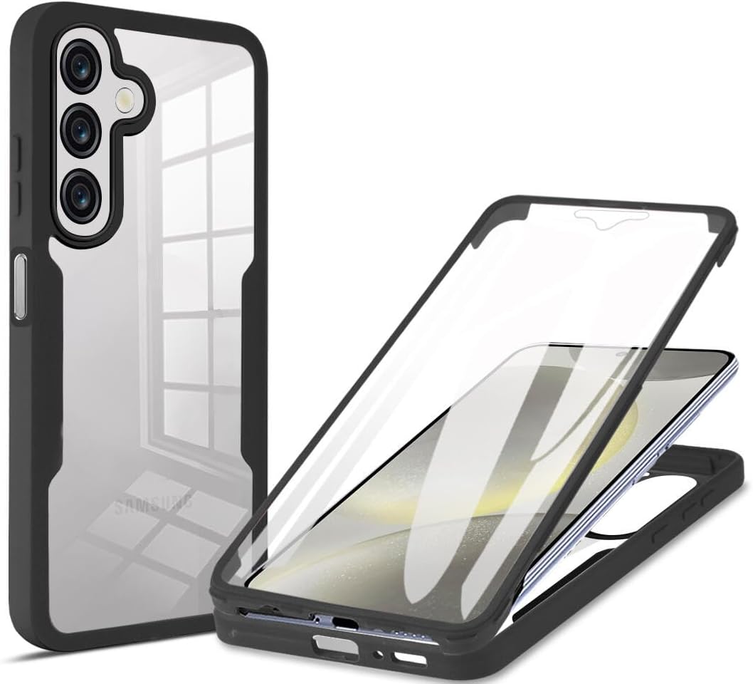 Samsung Galaxy S25 / S25 / Plus / S25 Ultra Case 360 Full Body Screen Protector Cover