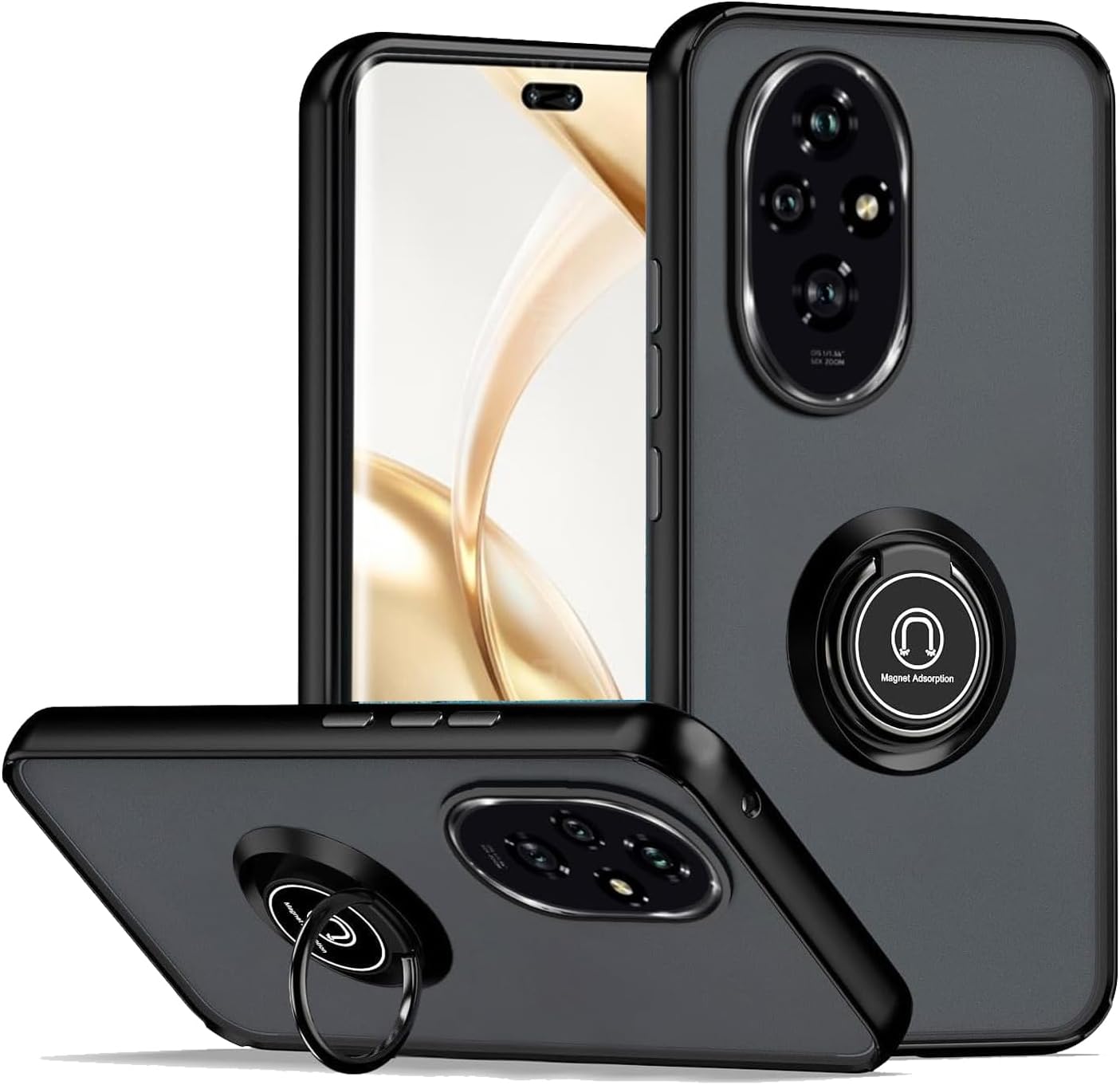 Honor 200 Pro Case Kickstand Shockproof Cover Heavy Duty