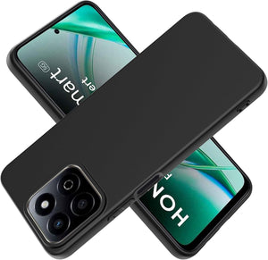 Honor 200 Smart Case Black Gel Phone Cover & Screen Protector