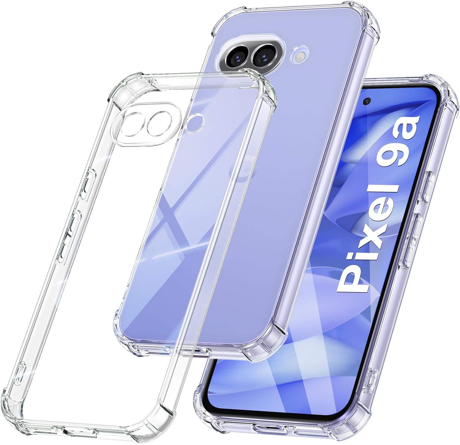 Google Pixel 9a Case Clear Phone Cover