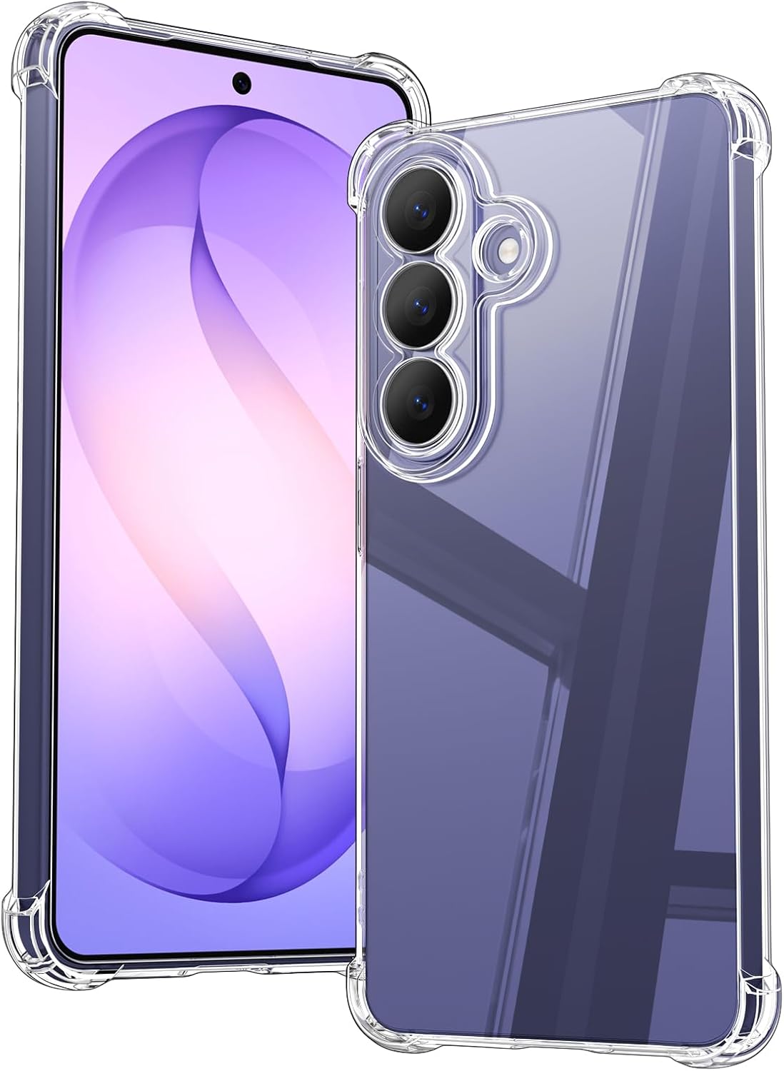 Samsung Galaxy S26 FE Case Clear Gel Phone Cover