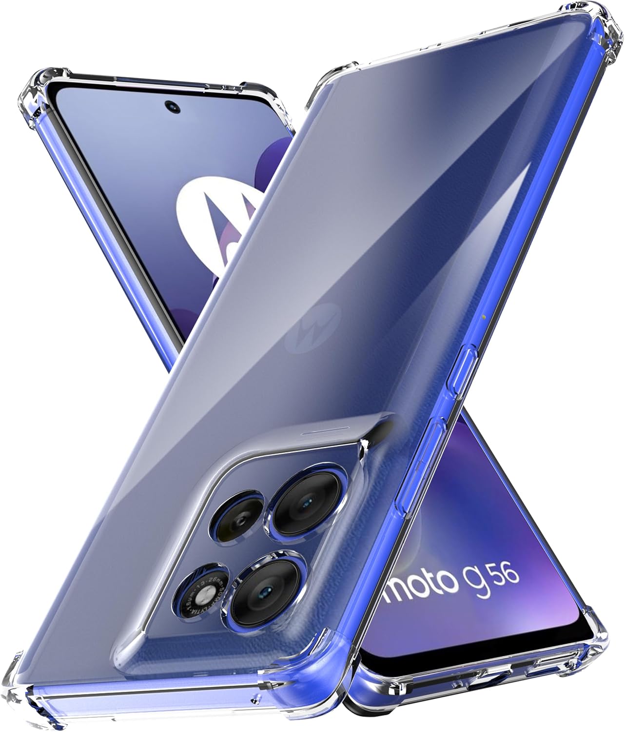 Motorola Moto G56 Case Clear Gel Phone Cover