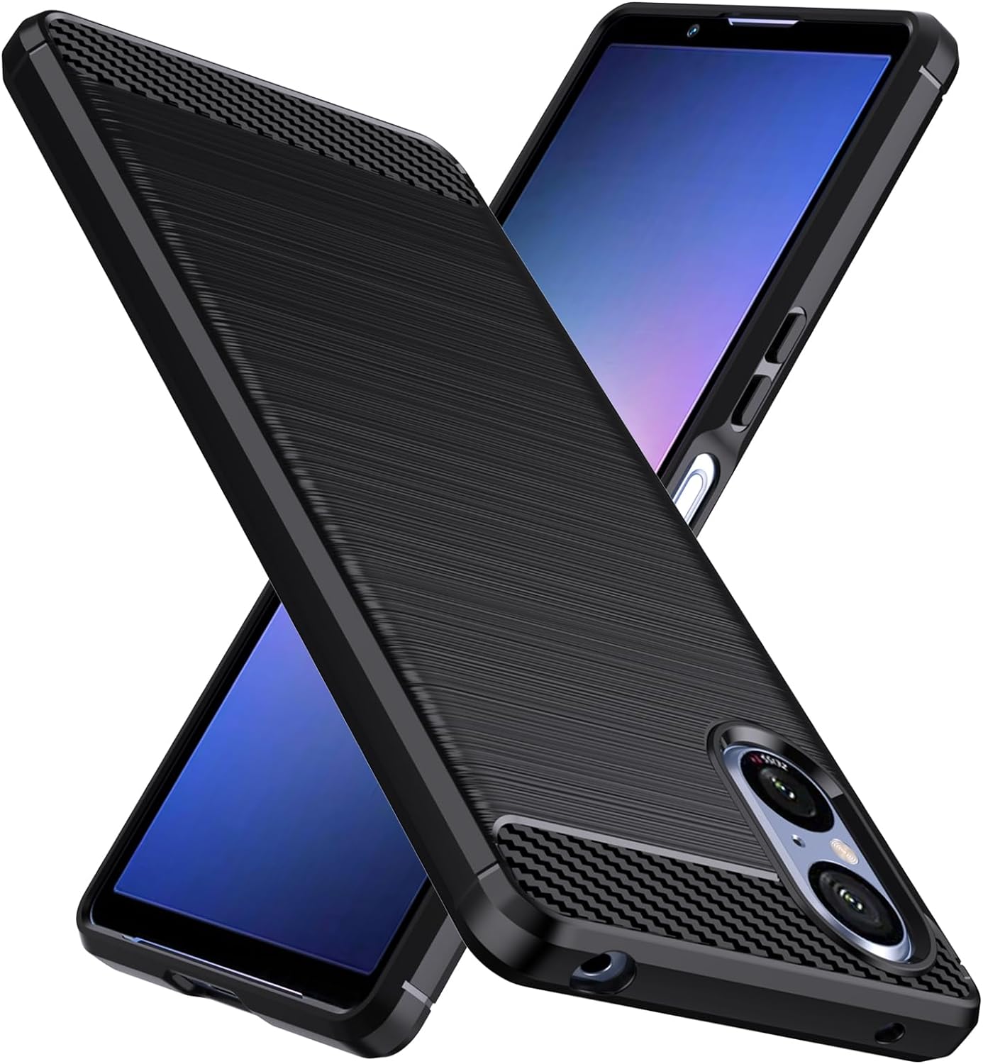 Sony Xperia 5 V Case Carbon Fibre Phone Cover