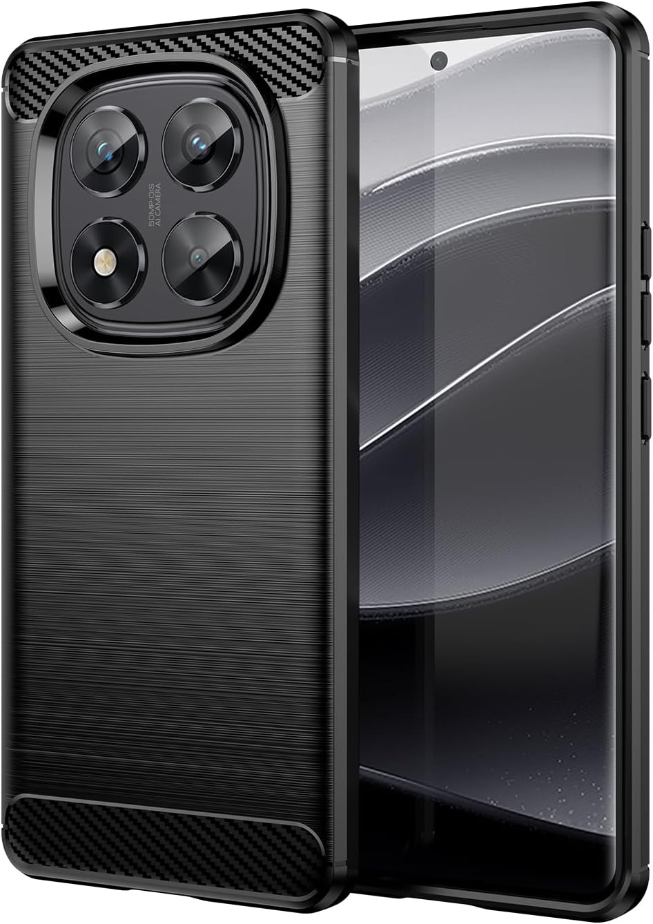 Xiaomi Redmi Note 14 Pro+ 5G Case Carbon Fibre Phone Cover