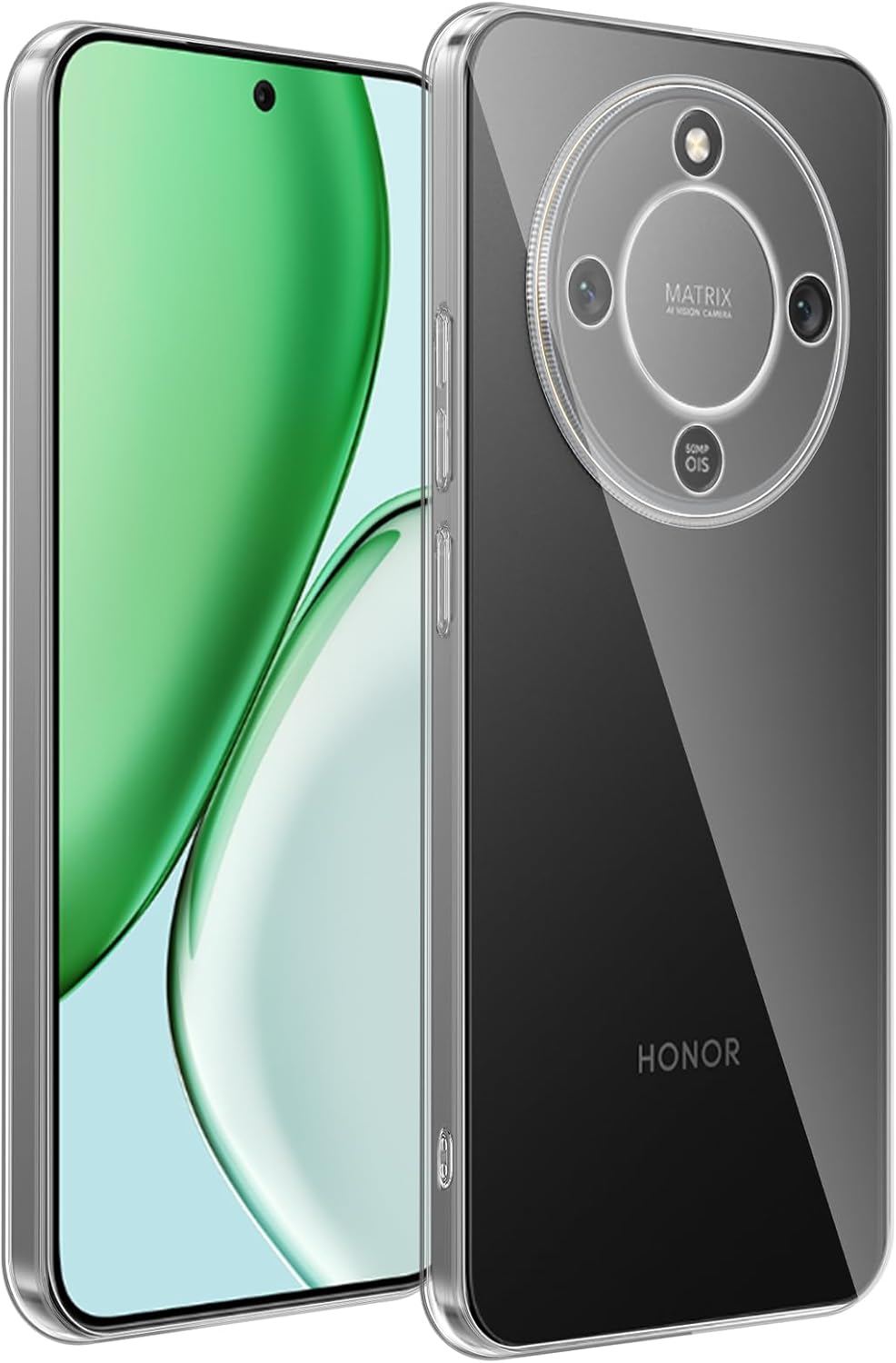 Honor Magic 8 Lite Pro Case Clear Gel Phone Cover