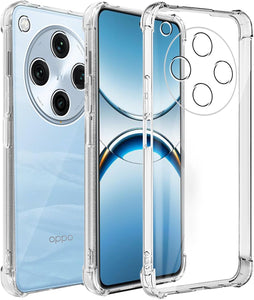 Oppo Find X8 / Find X8 Pro Case Clear Silicone Shockproof Gel Phone Cover
