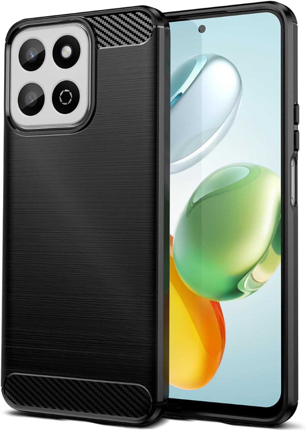 Honor X6c Case Carbon Fibre Phone Cover