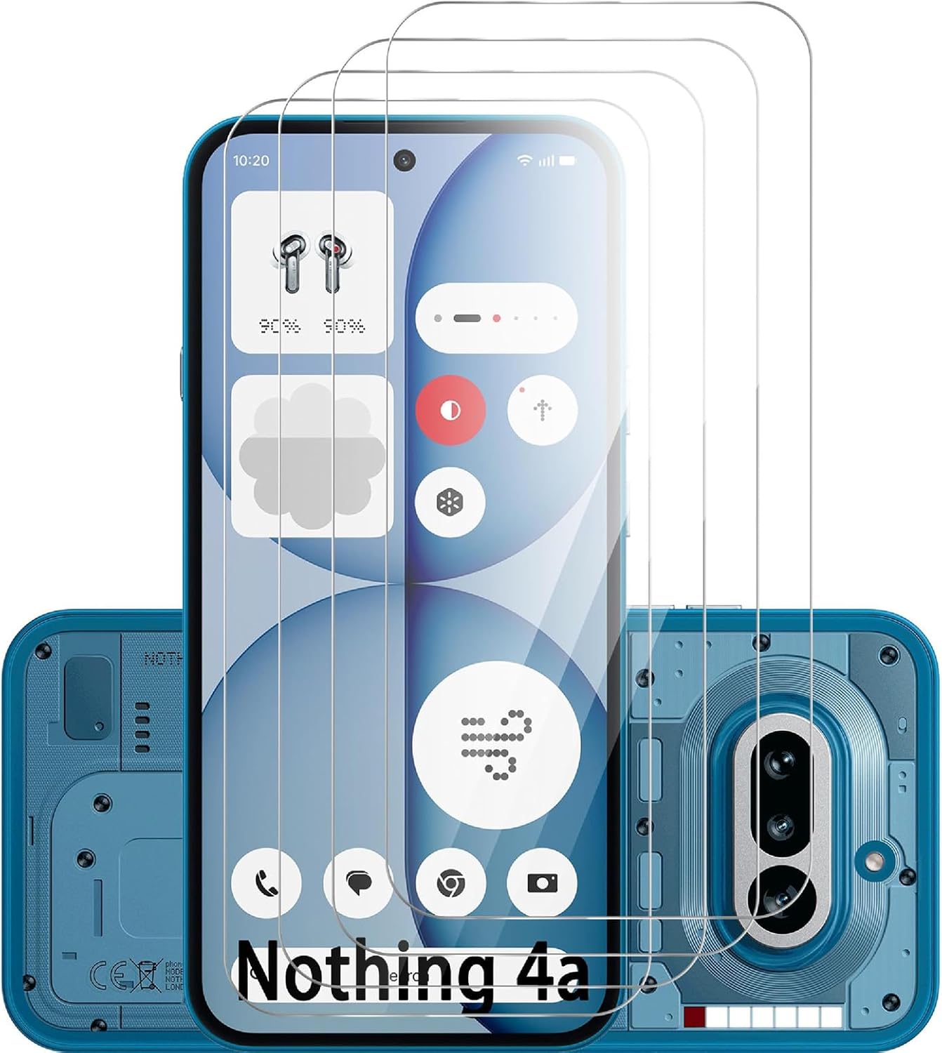 Nothing Phone (4a) Screen Protector Glass 2 Pack