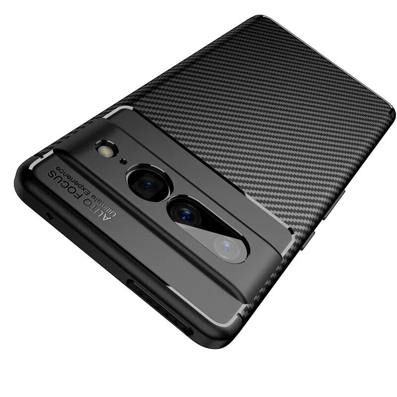 Google Pixel 8 / 8 pro  Case Carbon Fibre Phone Cover & Screen Protector