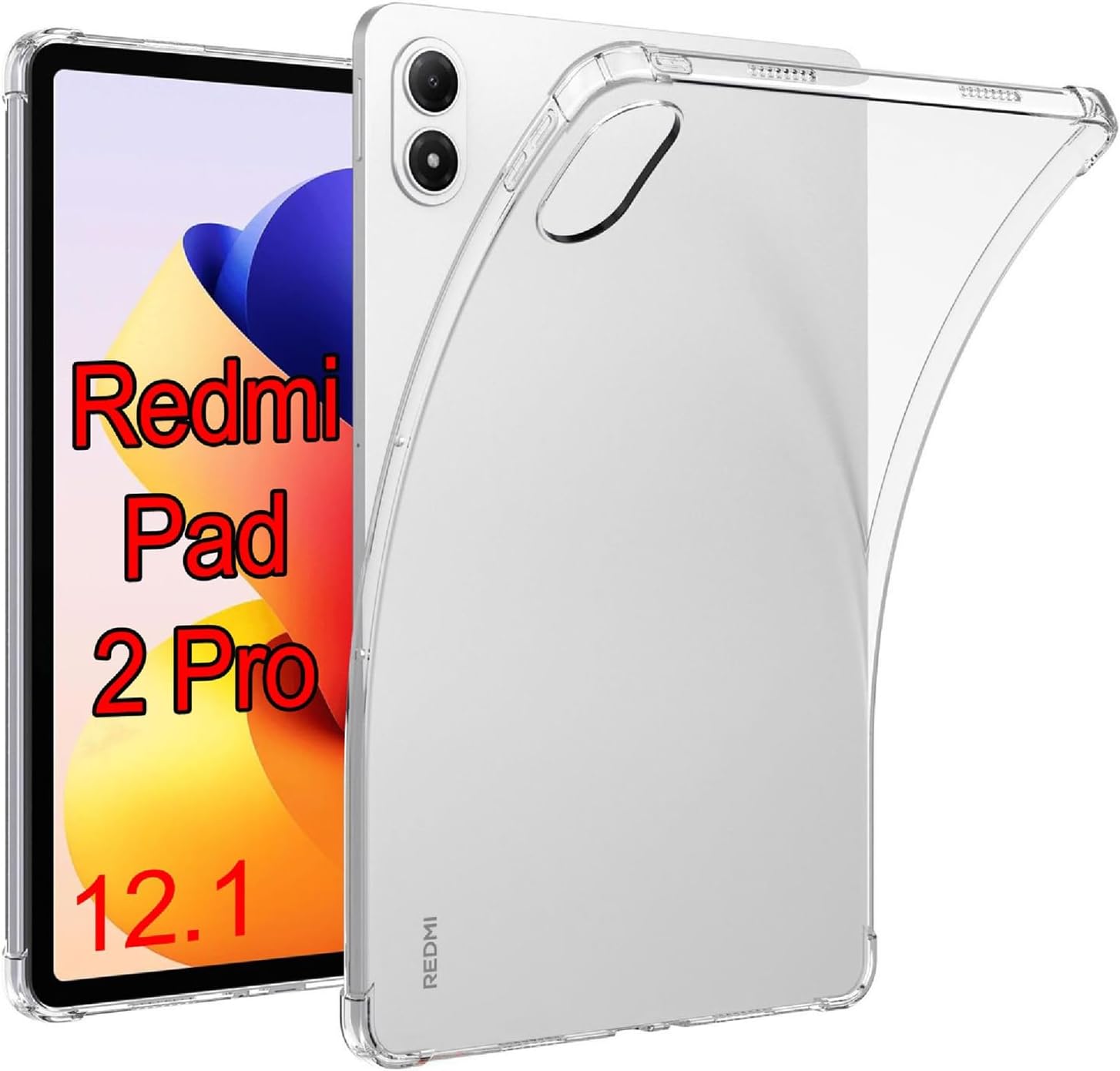 Xiaomi Redmi Pad 2 Pro 12.1" Case Clear Shockproof Cover