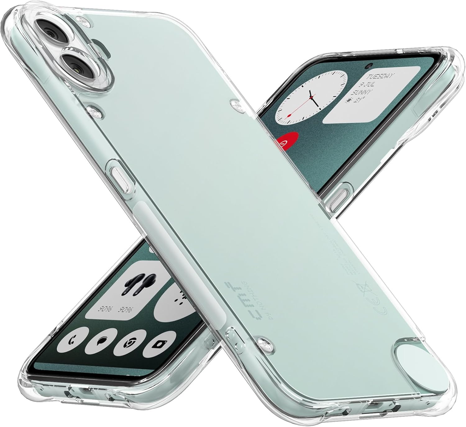 Nothing CMF Phone 1 Case Clear Silicone Gel Phone Cover