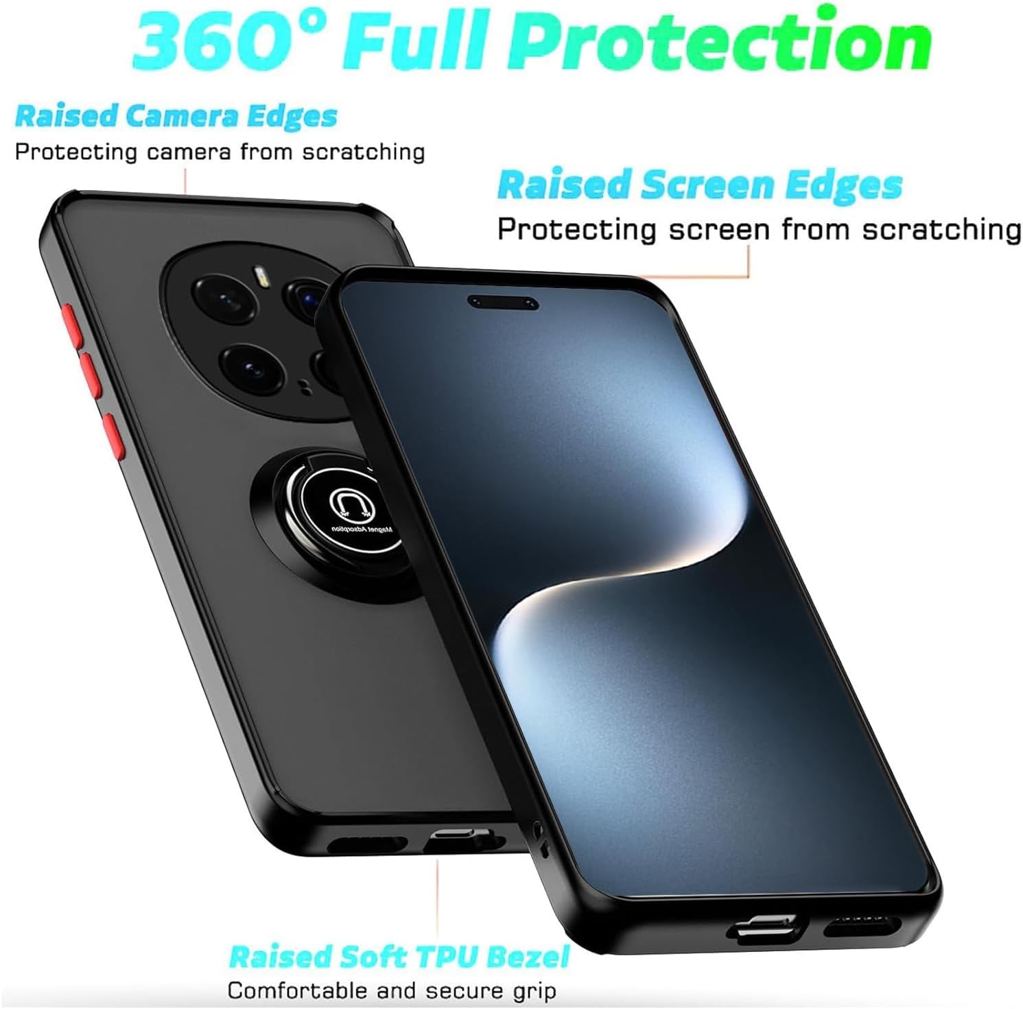 Honor Magic 7 Lite Case Kickstand Shockproof Cover Heavy Duty