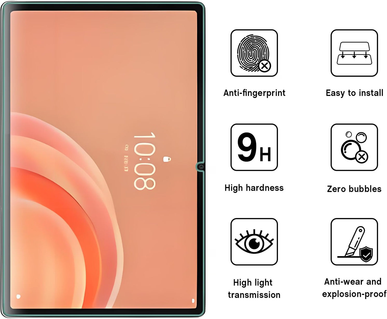 Lenovo Tab Plus Gen 2 Glass Screen Protector 12.1 Inch