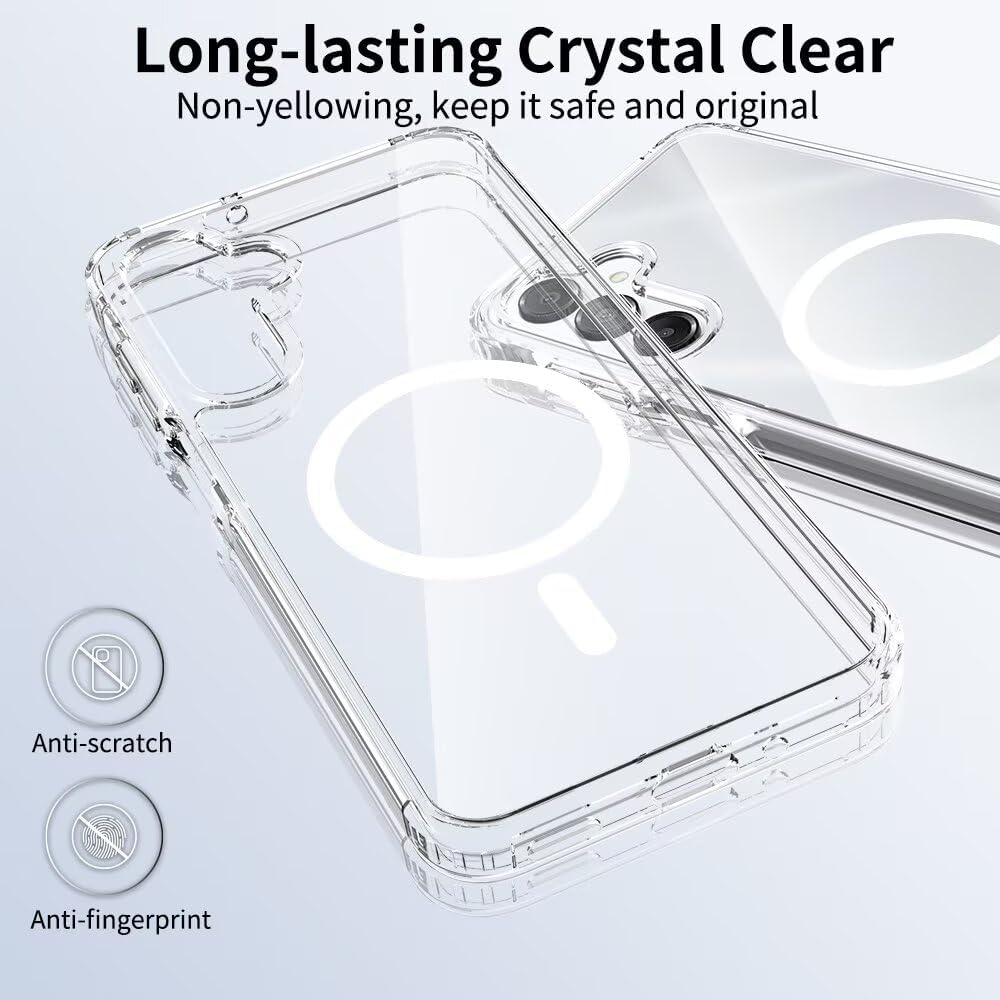 Samsung Galaxy A17 4G/5G Clear Case Magsafe Phone Cover Magnetic