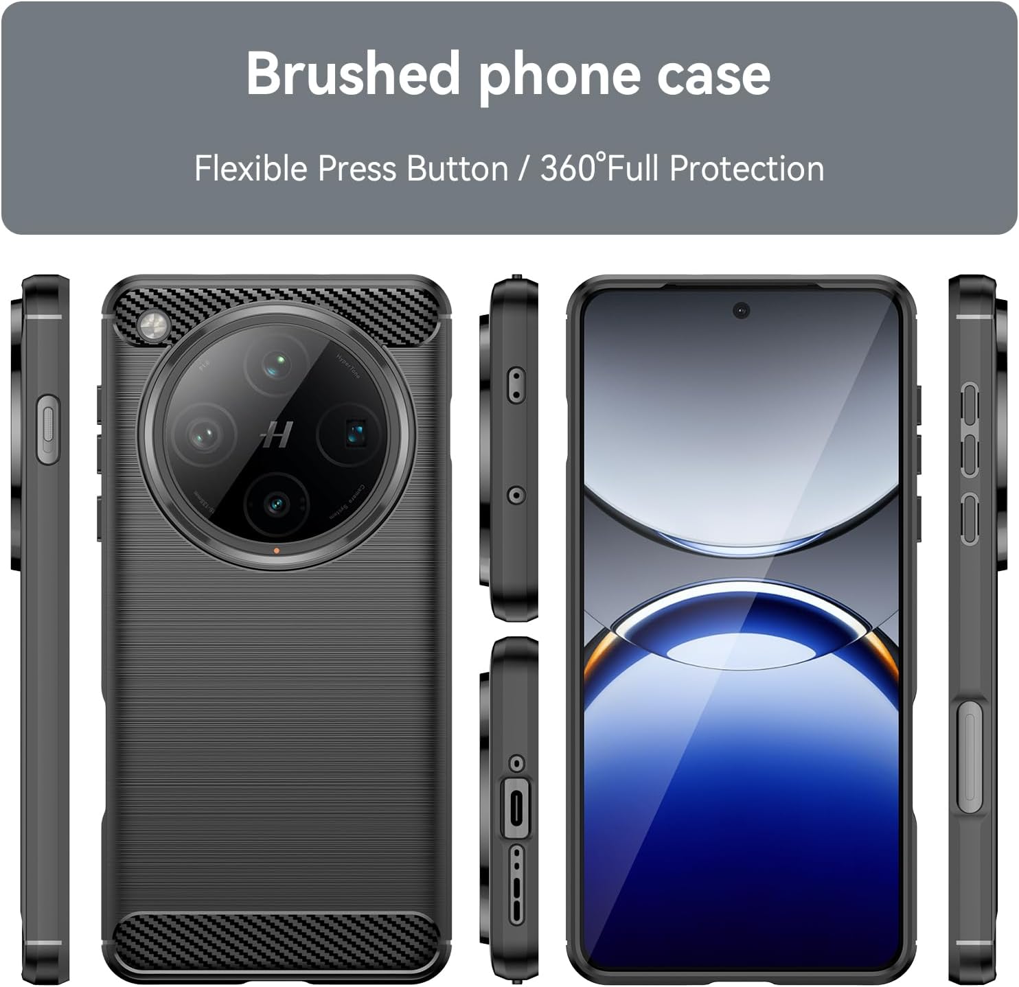 Oppo Find X8 / X8 Pro Case Carbon Fibre Phone Cover