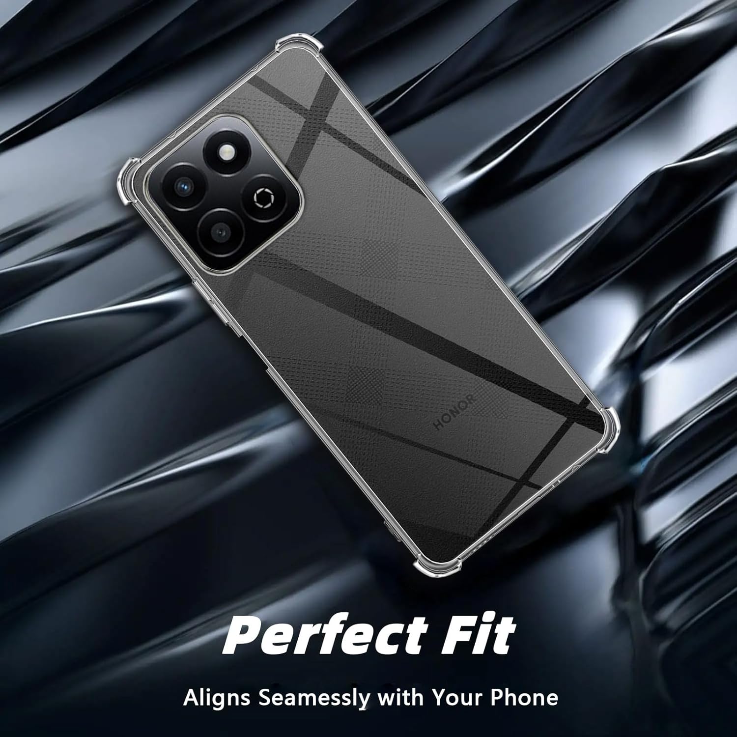 Honor 200 Smart Case Clear Silicone Shockproof Gel Phone Cover