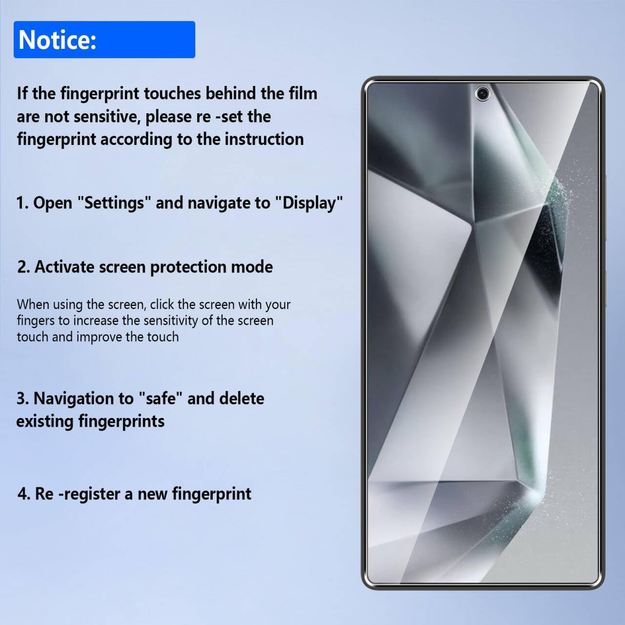 Samsung Galaxy S25 / S25 / Plus / S25 Ultra Screen Protector & Camera lens