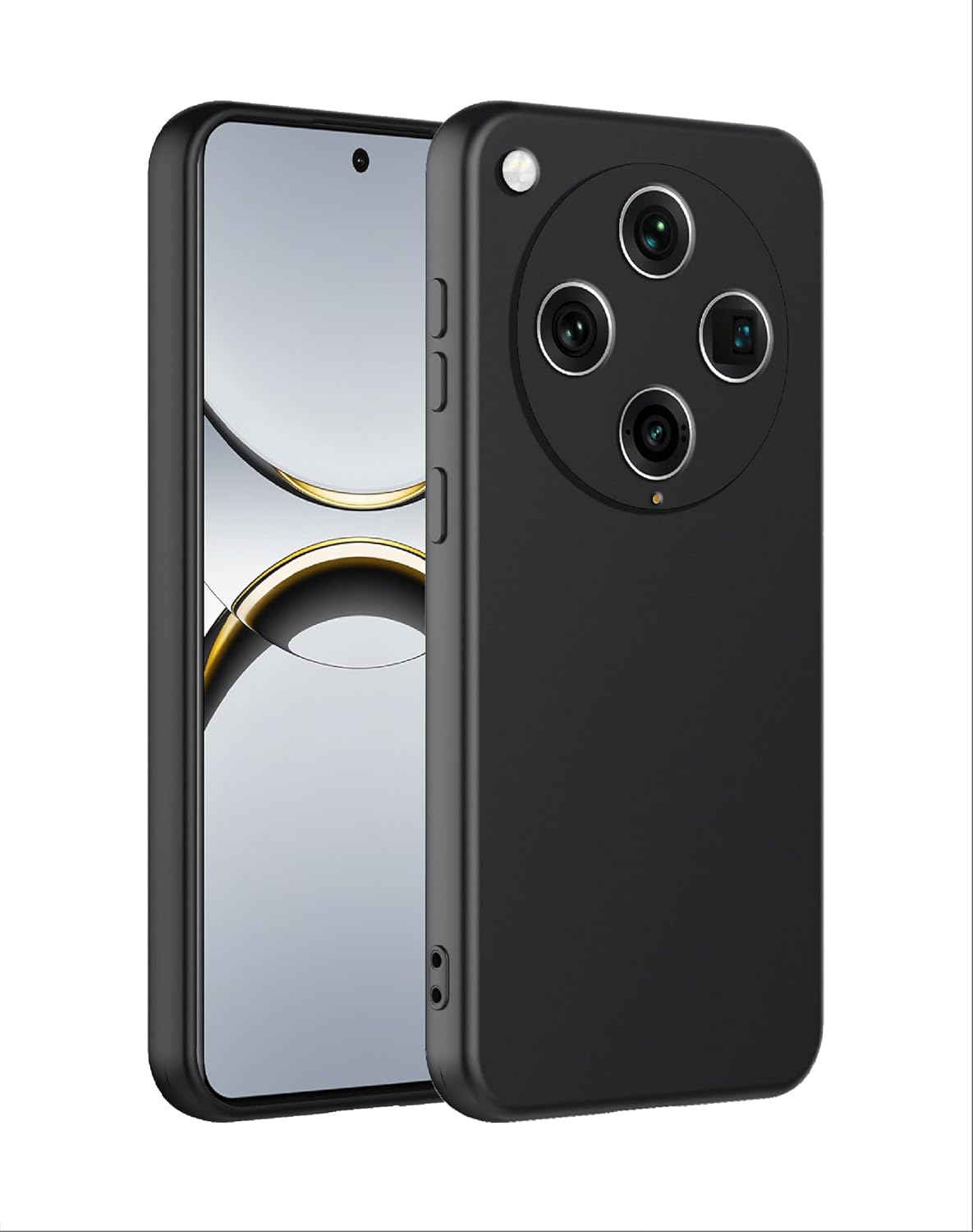 Oppo Find X8 Pro Case Matte Soft Black Gel Phone