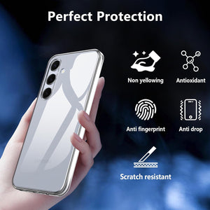 Samsung Galaxy S24 FE Case Clear Phone Cover