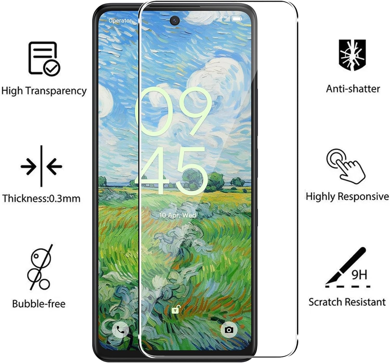 TCL 50 NxtPaper / 50 Pro Screen Protector Glass