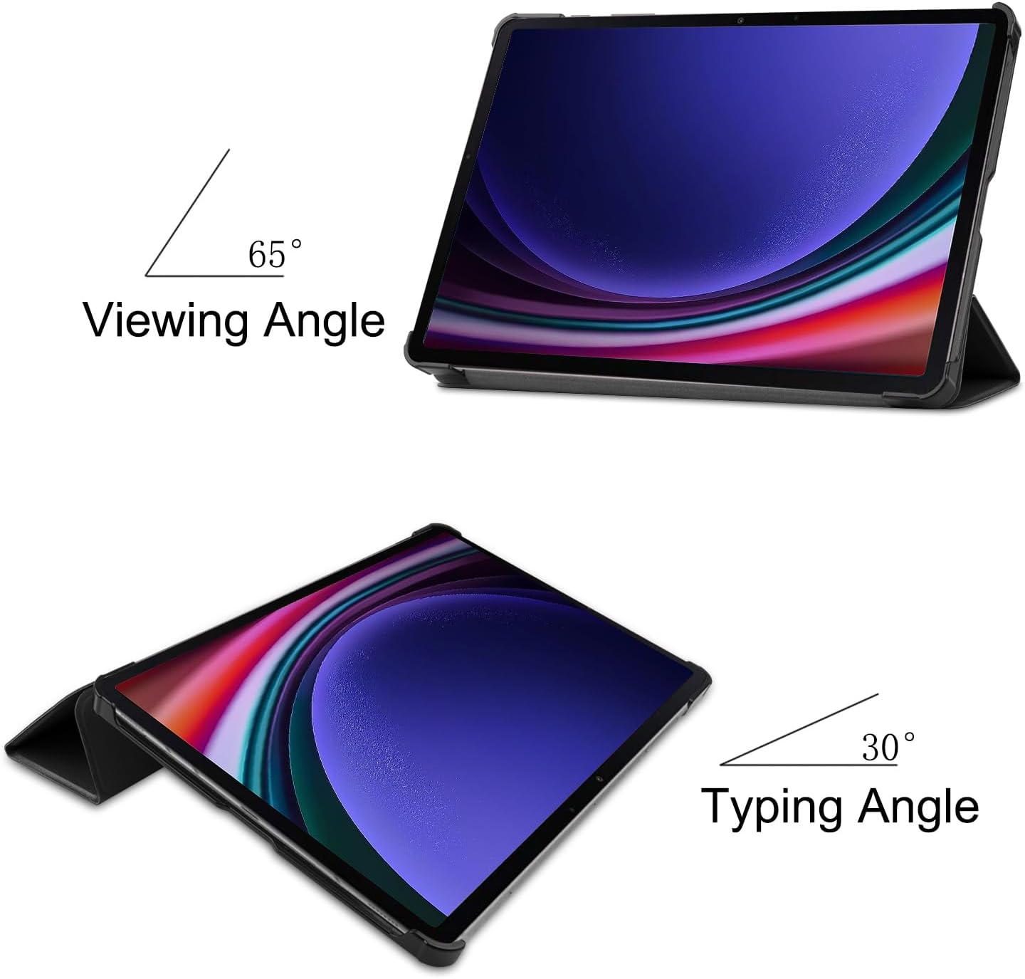 Samsung Galaxy Tab S9 Smart Case & Screen Protector