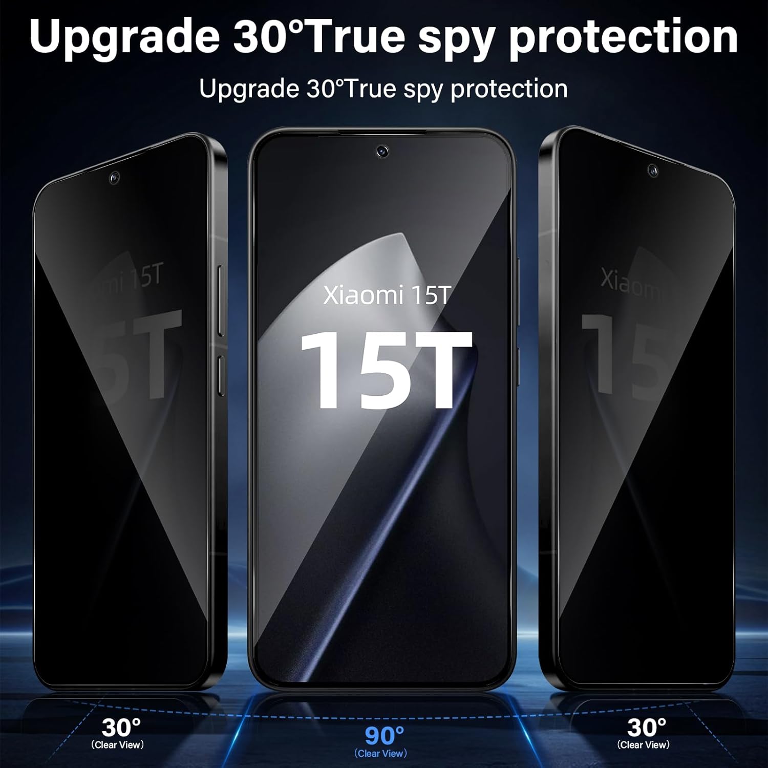 Xiaomi 15T / 15T Pro Screen Protector Privacy Anti-Spy