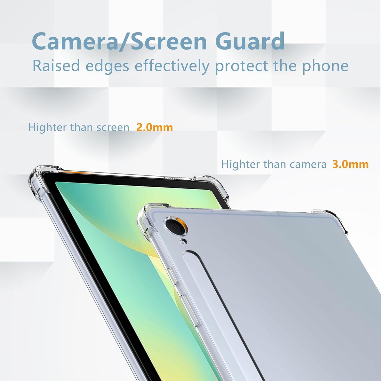 Samsung Galaxy Tab S11 / S11 Ultra Case Clear Shockproof Cover