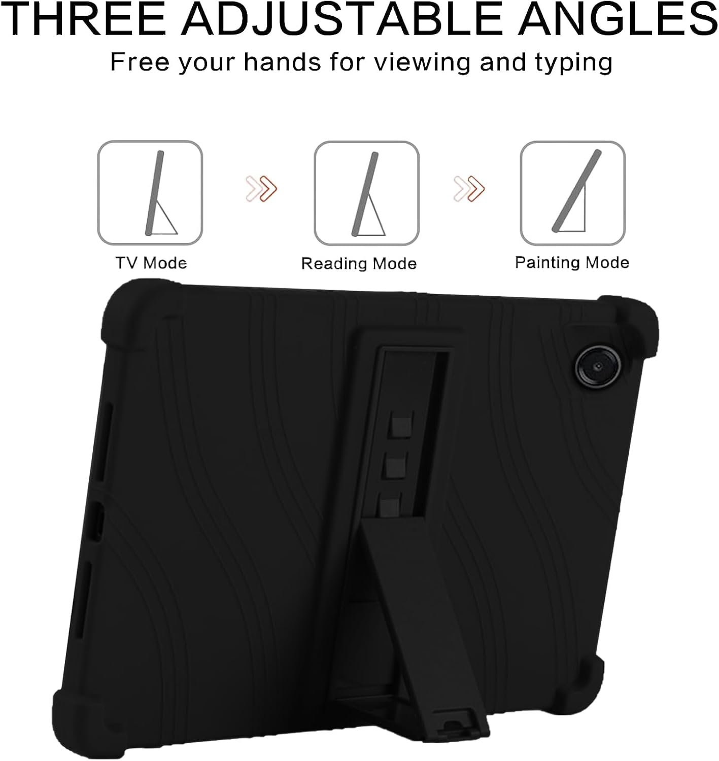 Samsung Galaxy Tab A9 A9 Plus Case Tablet Stand Cover Kids Heavy Duty Shockproof Black