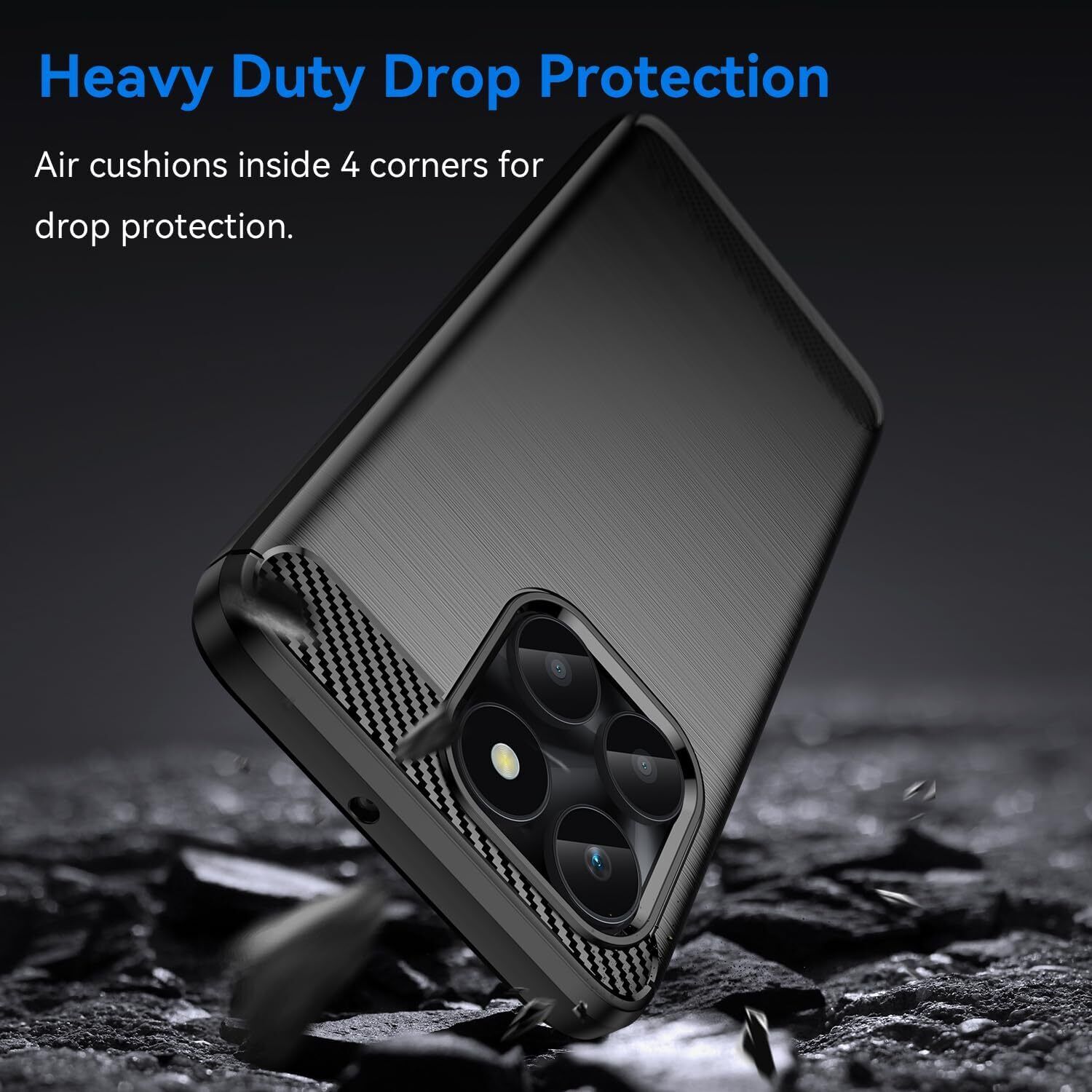 Honor X6b Case Carbon Fibre Phone Cover