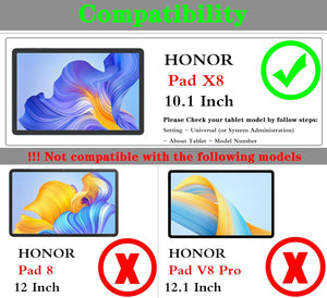Honor Pad X8 Case Smart Book Stand Cover 10.1"