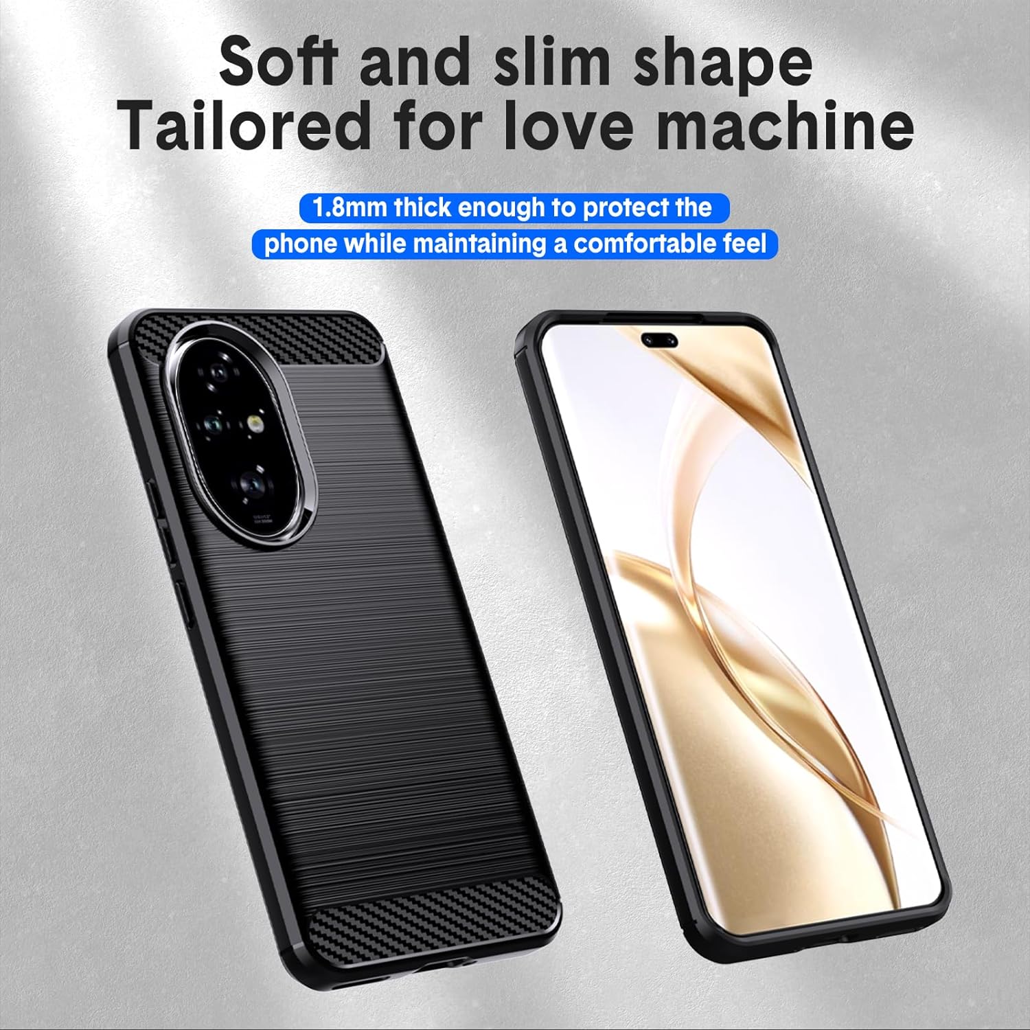 Honor 200 Pro Case Carbon Fibre Phone Cover