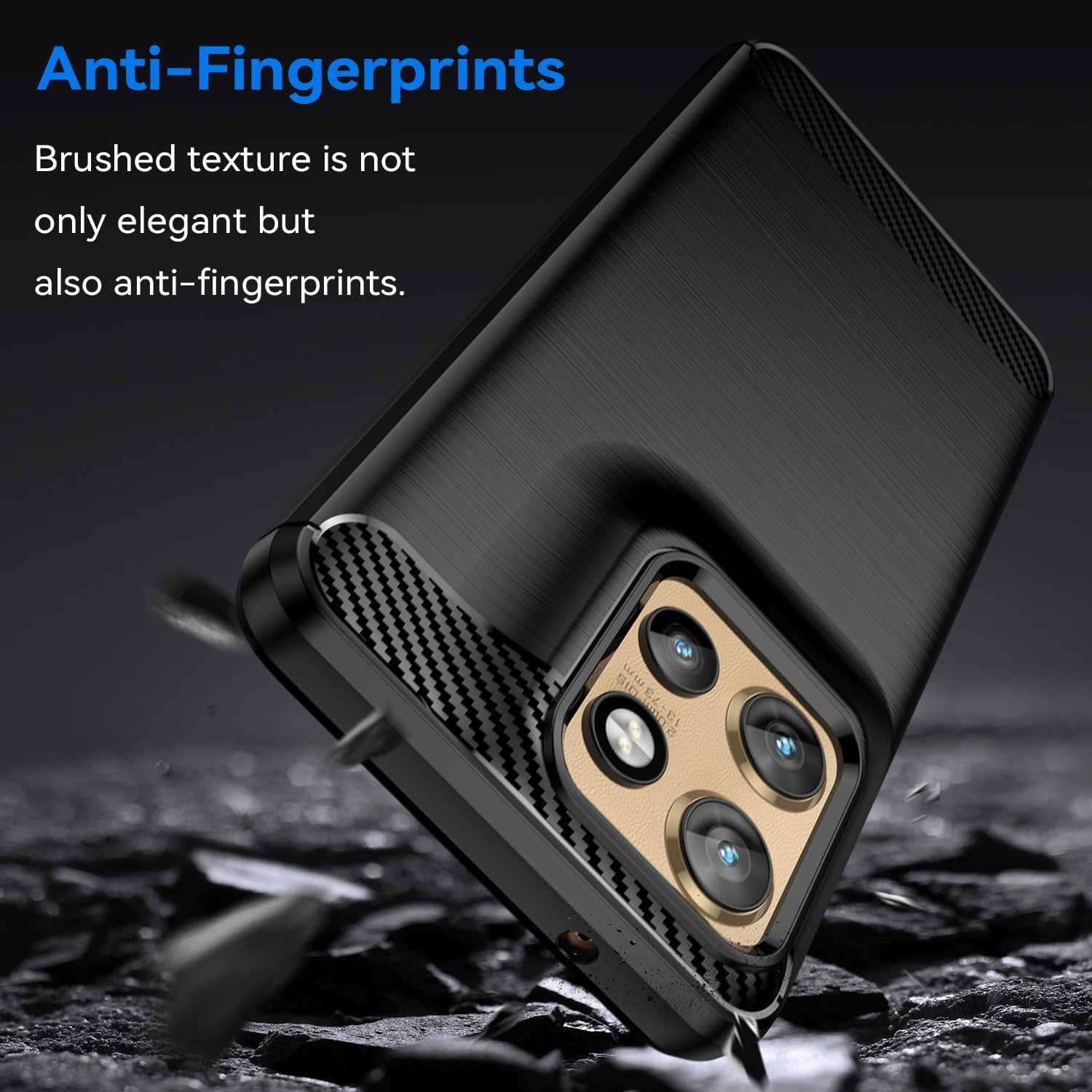 Motorola Edge 50 Neo Case Carbon Fibre Phone Cover