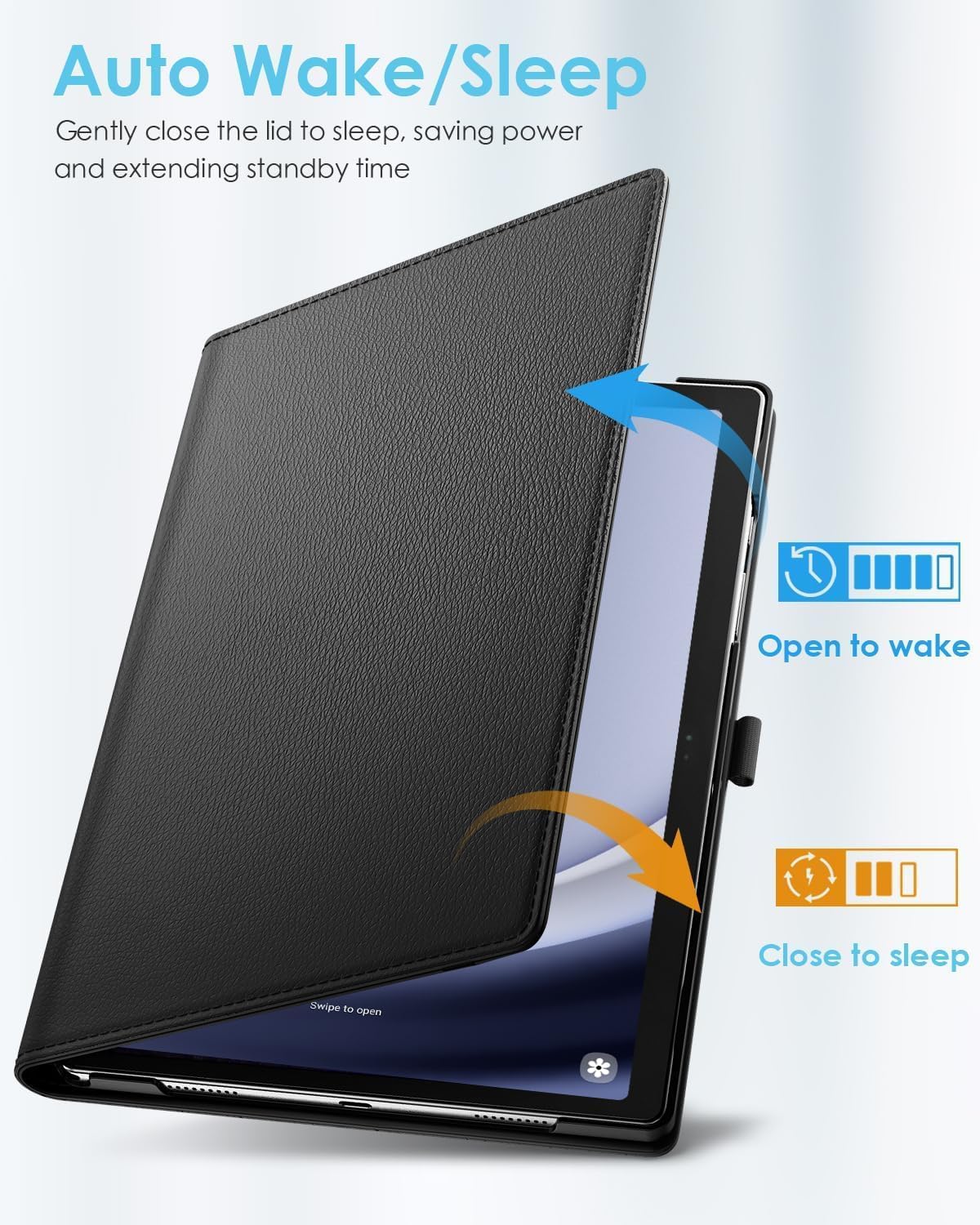 Samsung Galaxy Tab A11 / A11 Plus Case Stand Cover 360 ° Rotating
