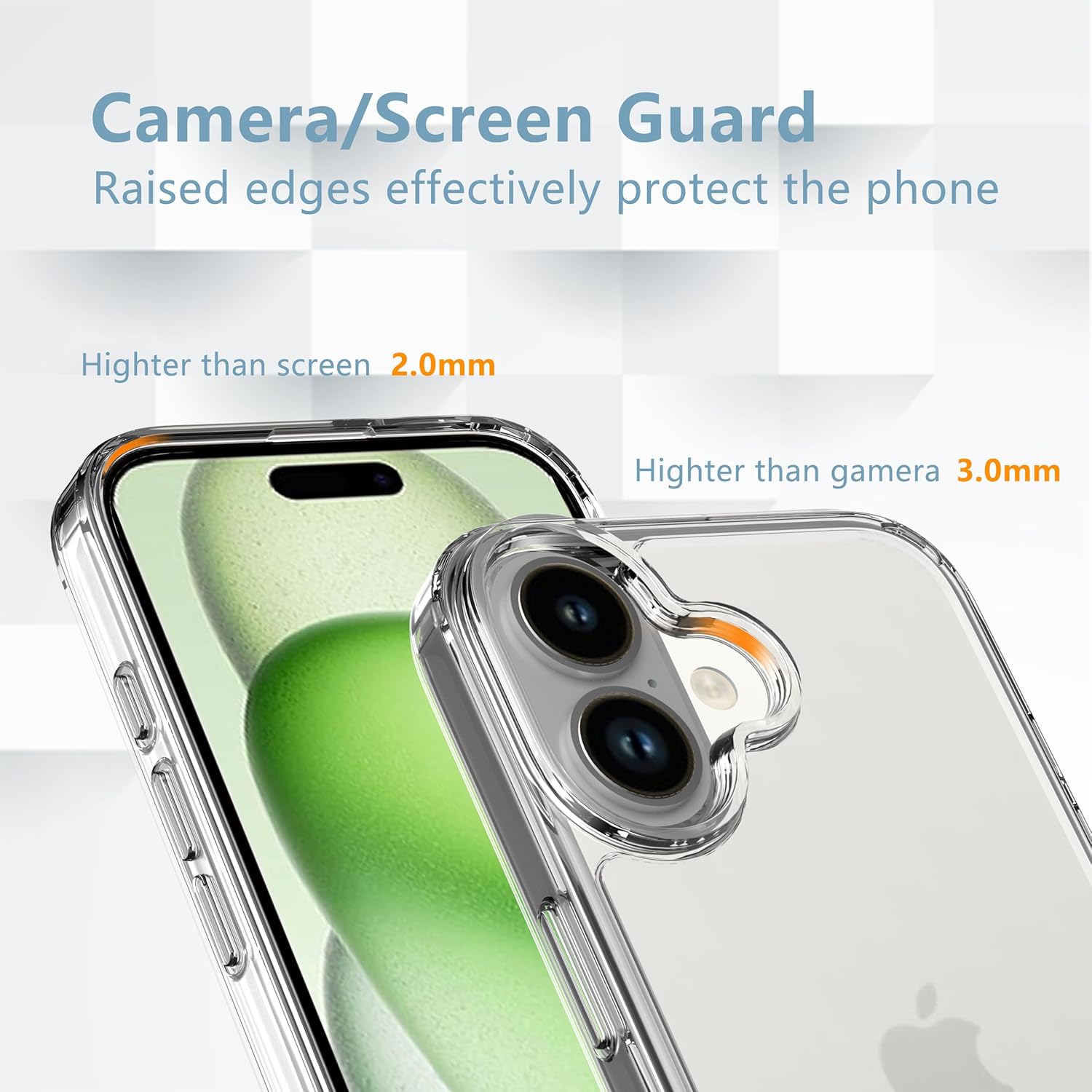 Apple iPhone 16 Pro / Plus Pro Max Case Clear Phone Cover