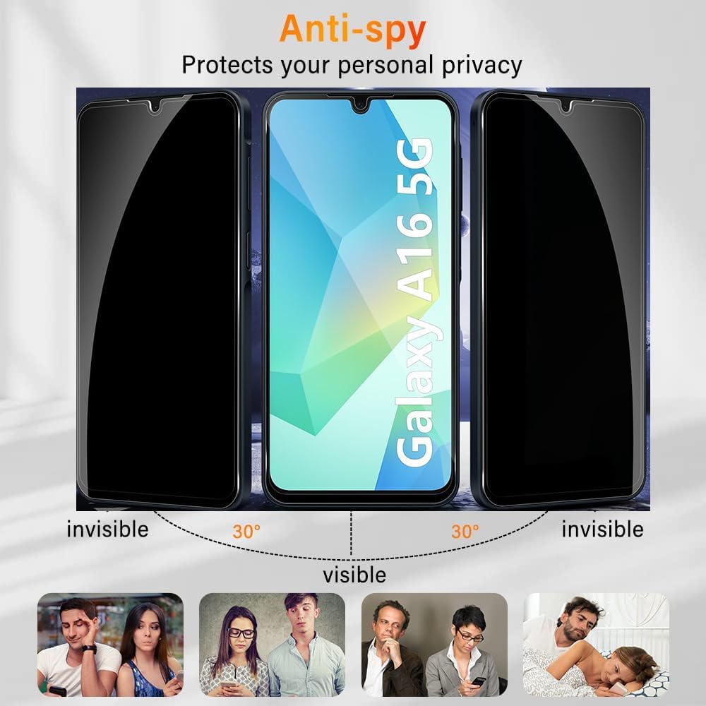 Samsung Galaxy A16 4G/5G Screen Protector Privacy Anti-Spy