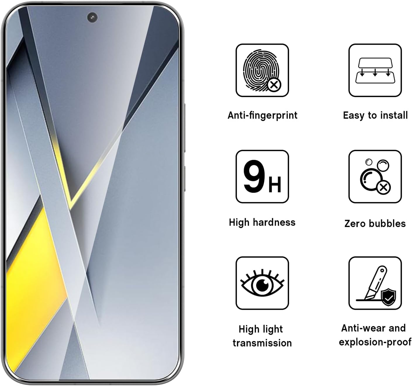 Xiaomi Poco F9 Pro / F9 Ultra Screen Protector Glass 2Pack