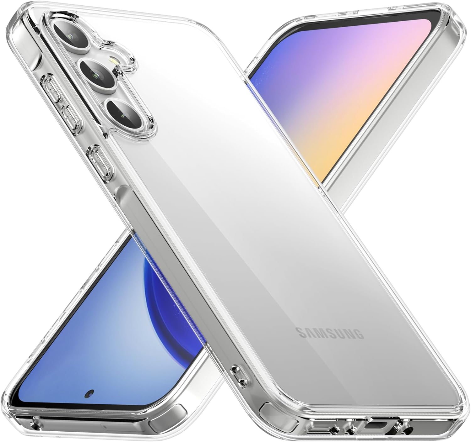 Samsung Galaxy A35 5G Case Clear Silicone Gel Phone