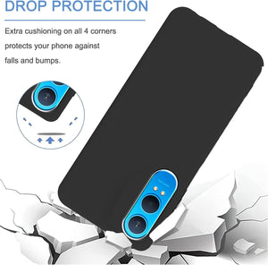 OnePlus Nord CE4 Lite Case Matte Soft Black Gel Phone