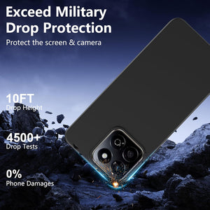 Honor 200 Smart Case Black Gel Phone Cover & Screen Protector