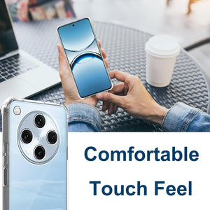 Oppo Find X8 / Find X8 Pro Case Clear Silicone Shockproof Gel Phone Cover