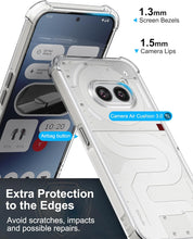 Nothing Phone 2a Case Clear Phone Cover & Screen Protector