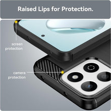 Honor 200 Smart Case Carbon Fibre Phone Cover