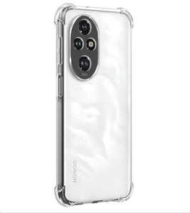 Honor 200 Pro Case Clear Silicone Shockproof Gel Phone Cover
