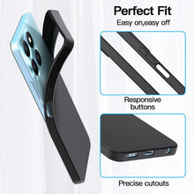 Honor X6b Case Black Gel Phone Cover & Screen Protector