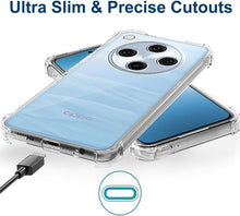 Oppo Find X8 / Find X8 Pro Case Clear Silicone Shockproof Gel Phone Cover
