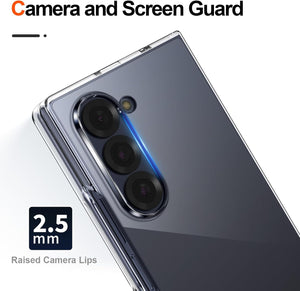 Samsung Galaxy Z Fold 6 Case Clear Hard Phone Cover