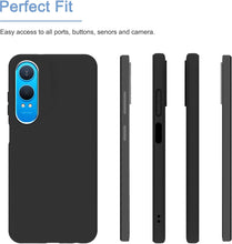 OnePlus Nord CE4 Lite Case Matte Soft Black Gel Phone