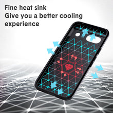 Google Pixel 8a Case Carbon Fibre Phone Cover + Screen Protector